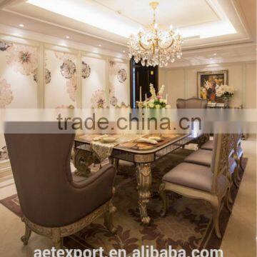 European Style arabic luxury classic italian dining room sets