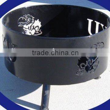 24" steel fire pits