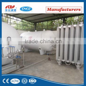 low price LO2/ln2 cryogenic storage pressure tank