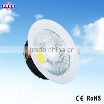 2015 Hot Saled High Quality diameter 242mm 30w COB led Downlight Housing