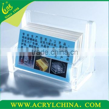 2015 Acrylic credit card box, acrylic box for business card, acrylic card deck box