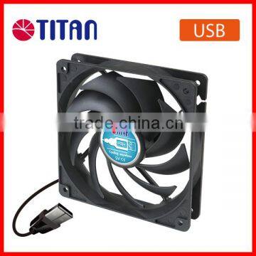 Retail pc case DIY 120x120x25mm 5V dc motor usb cooling fan