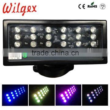 outdoor 18x3W RGB 3IN1 LED wall washer Pixel bar light