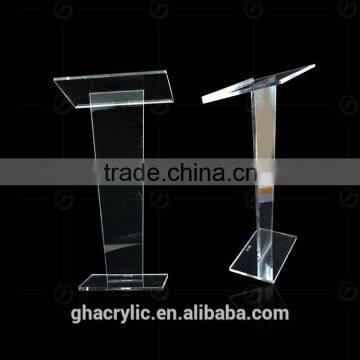 YZ-0025 Famouns Brand Show Celebration Professional Acrylic Modern Design Crystal Podium photo-2