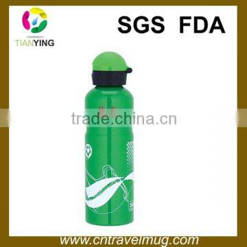 sport water bottle aluminium with cap