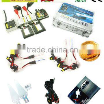 Auto lighting system HID xenon bulbs H1 with slim ballasts AC/DC 12V 35W
