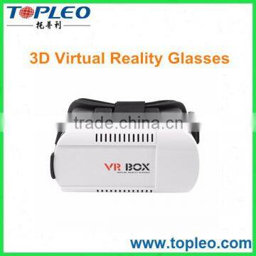 3D VR BOX/case Google Cardboard Virtual Reality 3D Glasses Bluetooth Control For Phone