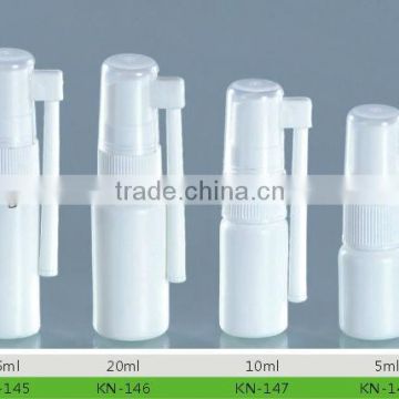 5ml 10ml 15ml 20ml HDPE /PET throat spray bottle (OEM for your own brand, logo)