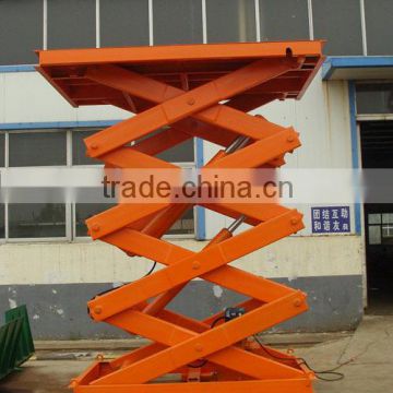 Heavy Duty Scissor Cargo lift table with 2.0T Capacity