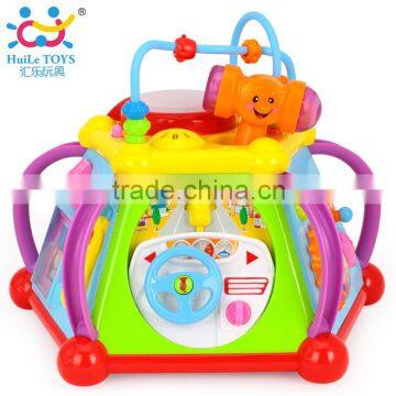 Hui le 806 happy little children educational toys game table early infant baby