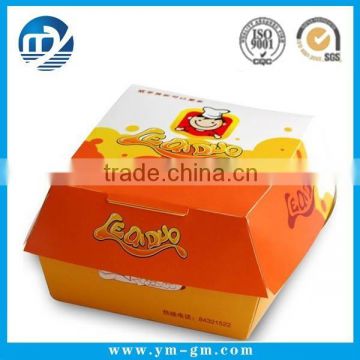 High quality disposable kraft paper hamburger box