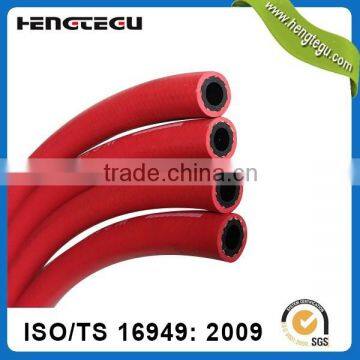 1/2 inch high pressure red braided rubber air hose