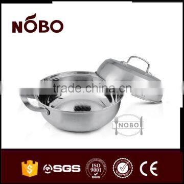 Multifunctional Stainless Steel Couscous Stock Pot With Steamer photo-3
