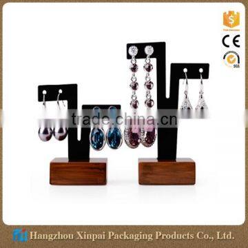 Fashion wooden jewelry display stand