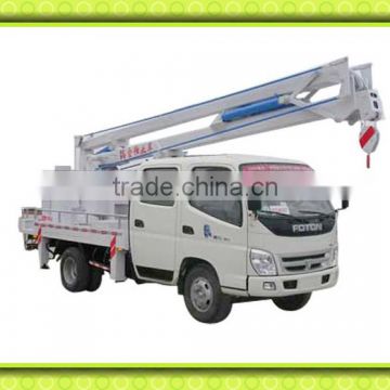 Foton 4x2 aerial work truck for high operation work