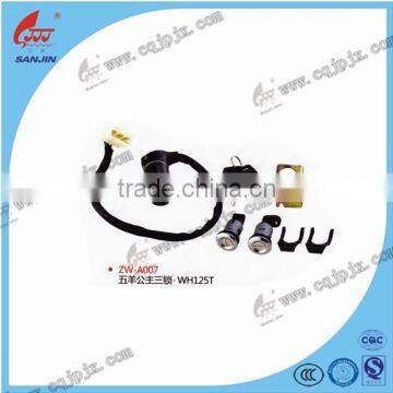Hot Sale Motorcycle Lock Set JP-A007 Good Quality Motorcycle Fuel Lock And Ignition Lock
