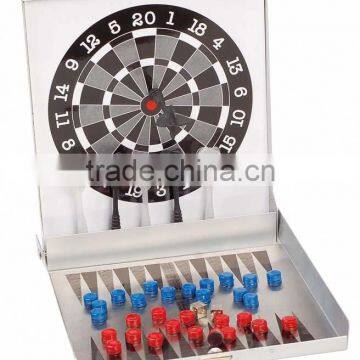 Hot selling travel magnetic backgammon set
