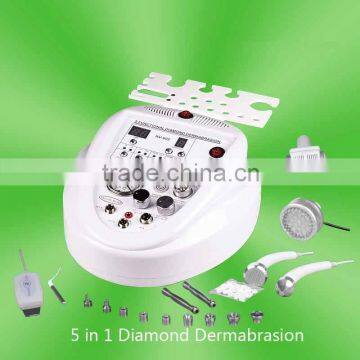 5 in 1 diamond dermabrasion skin care equipment with CE