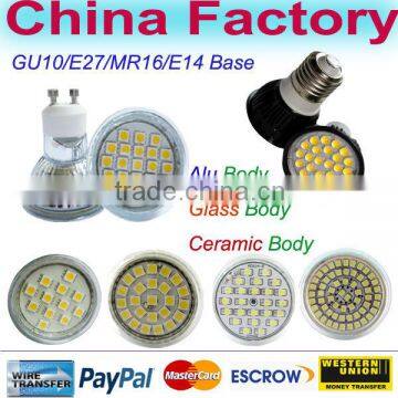 Langpushi GU10 SMD LED Light Bulb 3W 4W 5W