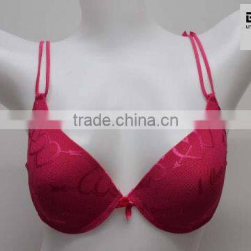 China manufacturer custom women bras red fantasie bras