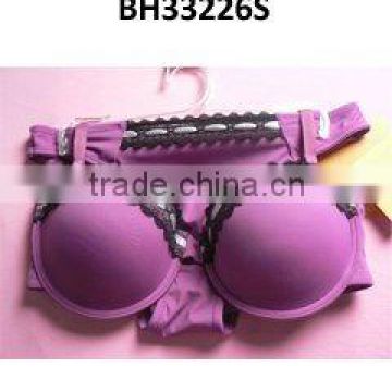 Top sale womens underwear large size sexi girl wear bra and panties