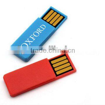 Portable Colorful Mini USB Flash Drive with Logo Printing