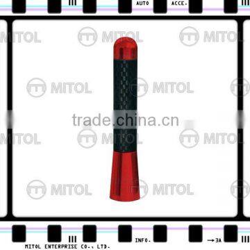 Car Antenna-80mm With Carbon (Red)