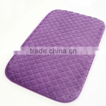 high quality bath room mat with anti-slip bathroom floor mat