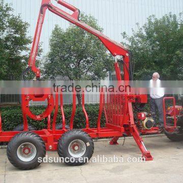 ZM Series Log Trailer Crane ZM5004,5 TonTimber Trailer With Crane,Tractor Mounted Model((1 Ton,3 Ton,5 Ton,8 Ton,10ton,12 Ton) ) photo-4