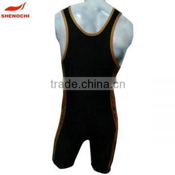 Accept Samll Order 2015 Plain Unisex Wholesale Wrestling Sports Suit