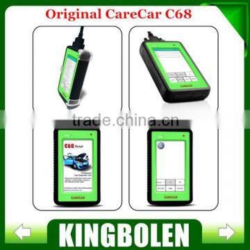 Multifunction Hand-held OBDII Scanner Original CareCar C68 Retail DIY Car Diagnostic Tool download softwre online
