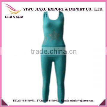 Wholesale Gymwear Breathable Hollow-out Star Picture Sports Wear Comfortable Seamless Women Yoga Wear