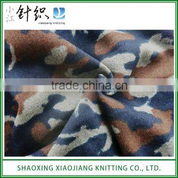 High Quality Warm Comfortable Printted Knitted Polyester Fabric
