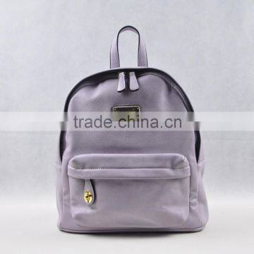 Women high school leather laptop bag backpack Light Weight Waterproof backpack