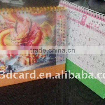 3D Table Calendar