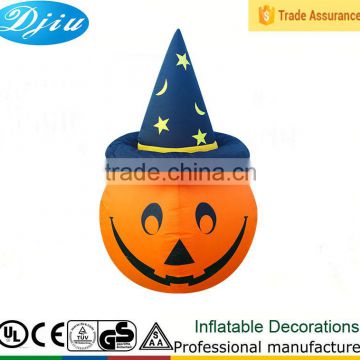 DJ-114 4FT Pumpkin with hat inflatable christmas hallween decoration mushrooms snow globe tree