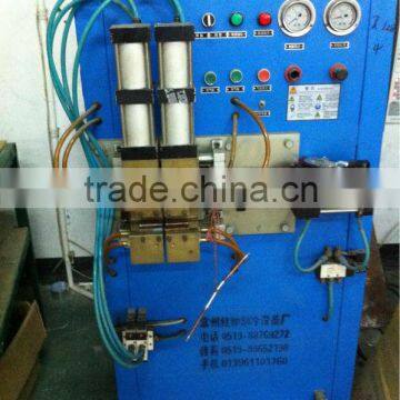 Brass and aluminium tube welder