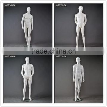 wooden head adult black male metal wire mannequin