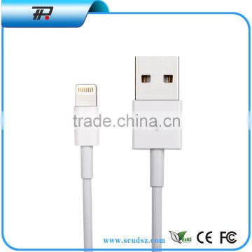 Wholesale Manufacturer High Speed 8 Pin MFI Certified Charging Data USB Cable For Apple iPhone,iPAD(ICB01)