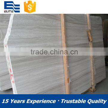 Wooden White good materail of Chinese marble from project marble supplier