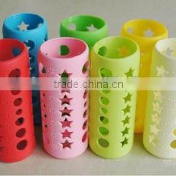 BPA free 240ml silicone feeding bottle sleeve