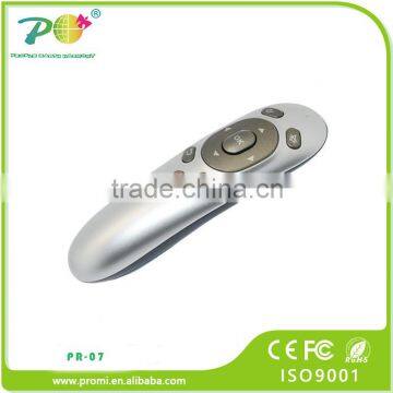 2.4 G fancy wireless presentation remote with laser pointer mouse remote controll for corporate gift