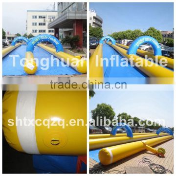 Durable double lane inflatable slip n slide , slide the city