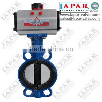 Actreg brand Pneumatic butterfly valve