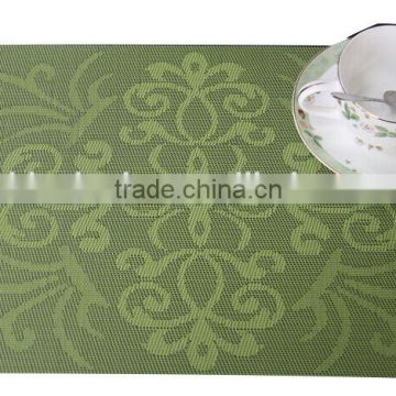 2015 fashion eco-friendly pvc placemats