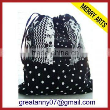 2015 new design advertising drawstring gift hessian bag velvet drawstring bags drawstring garbage bag
