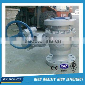 API 2PC Flanged Fixed Ball Valve