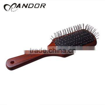 Eco-friendly cherry wood hair brush