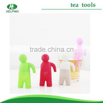 new popular silicone Mr tea infuser