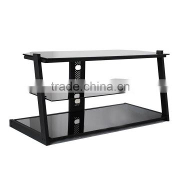 New style fossil stone furniture plasma glass table RN1103